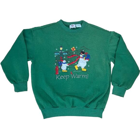 90s Christmas Nutcracker Sweatshirt Ugly Christmas Holiday Sweater Small - Picture 9 of 9